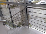 Indoor stair railing